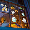 halloween window stickers